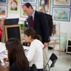 Adam Schiff Visits Xpress Art Center. 2010