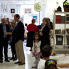 Adam Schiff Visits Xpress Art Center. 2010