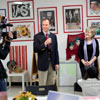 Adam Schiff Visits Xpress Art Center. 2010