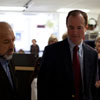 Adam Schiff Visits Xpress Art Center. 2010